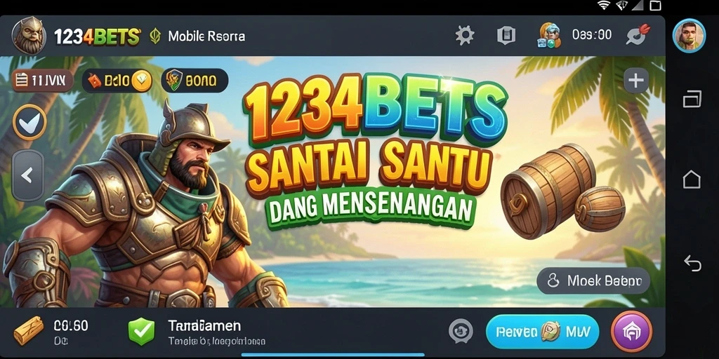 Gameplay seru dan menantang dalam 1234BETS.