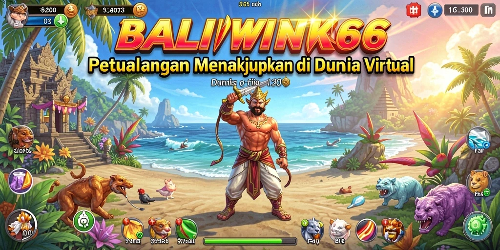 Tampilan gameplay BALIWIN66 yang menarik dan penuh aksi