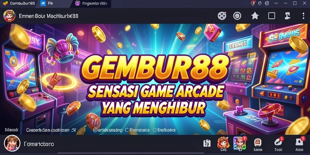 Tampilan gameplay <strong>GEMBUR88</strong> yang penuh aksi dan tantangan.