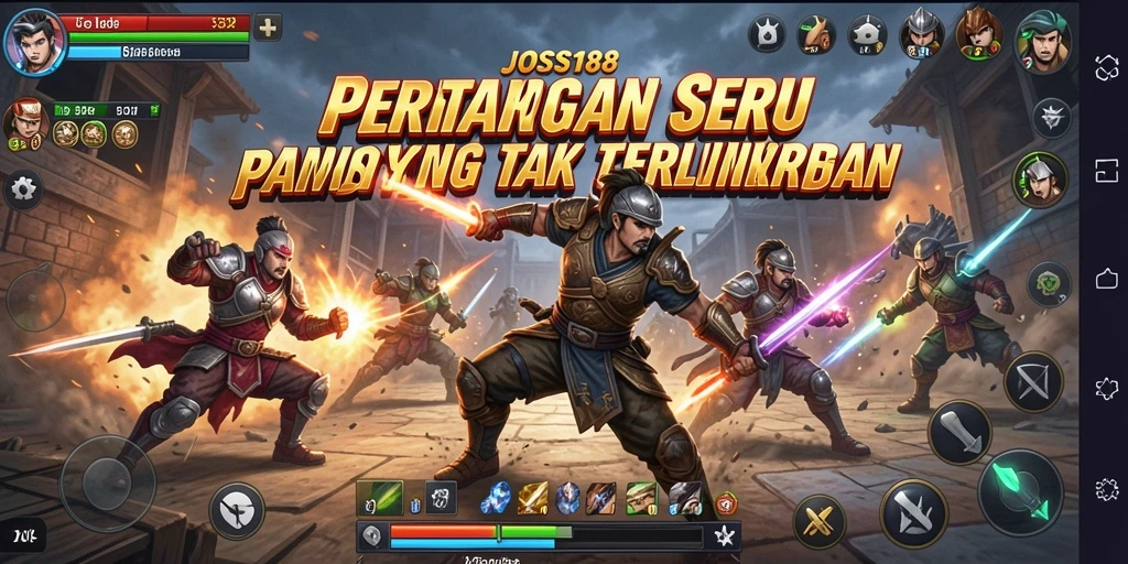 Gameplay intens JOSS188 dengan pertarungan seru dan aksi mendebarkan.