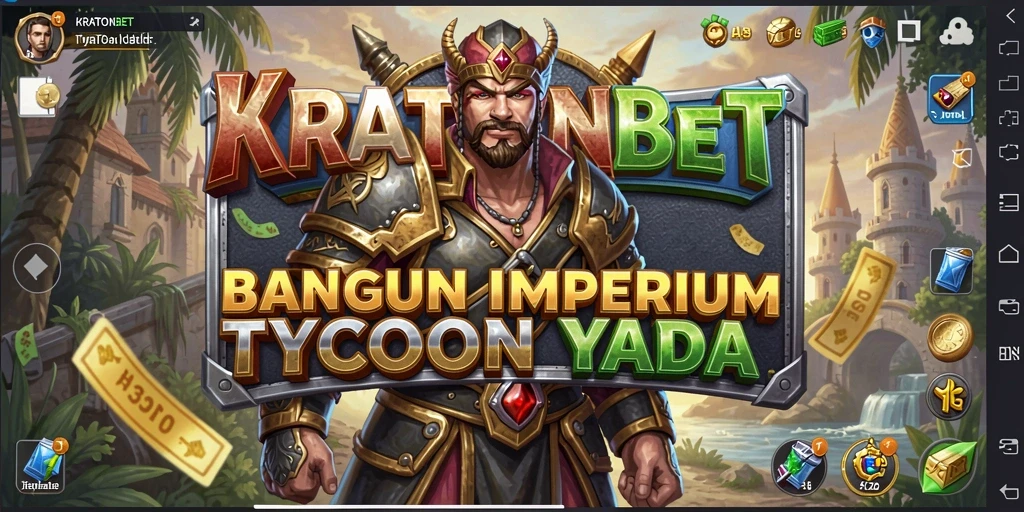 Tampilan utama game KRATONBET dengan gameplay Tycoon yang menarik.