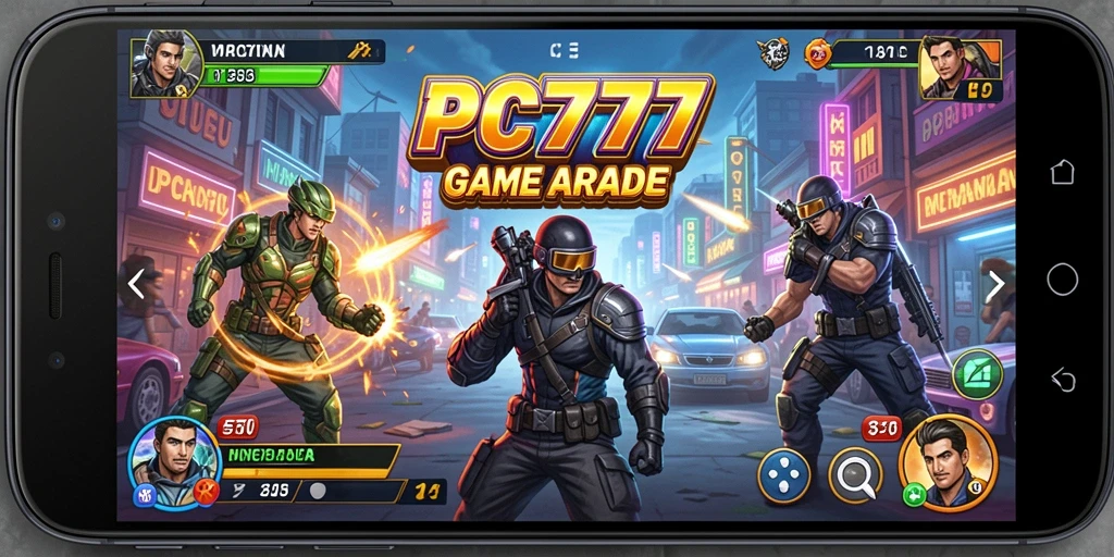 Tampilan gameplay PC777 yang seru dan penuh warna.