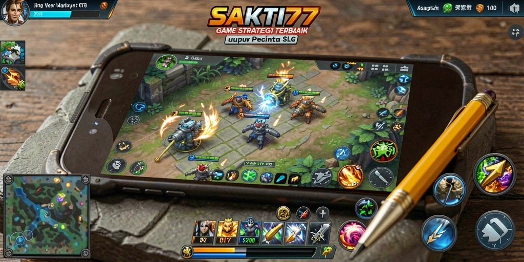 Tampilan gameplay mendebarkan dari SAKTI77 dengan strategi yang kompleks.