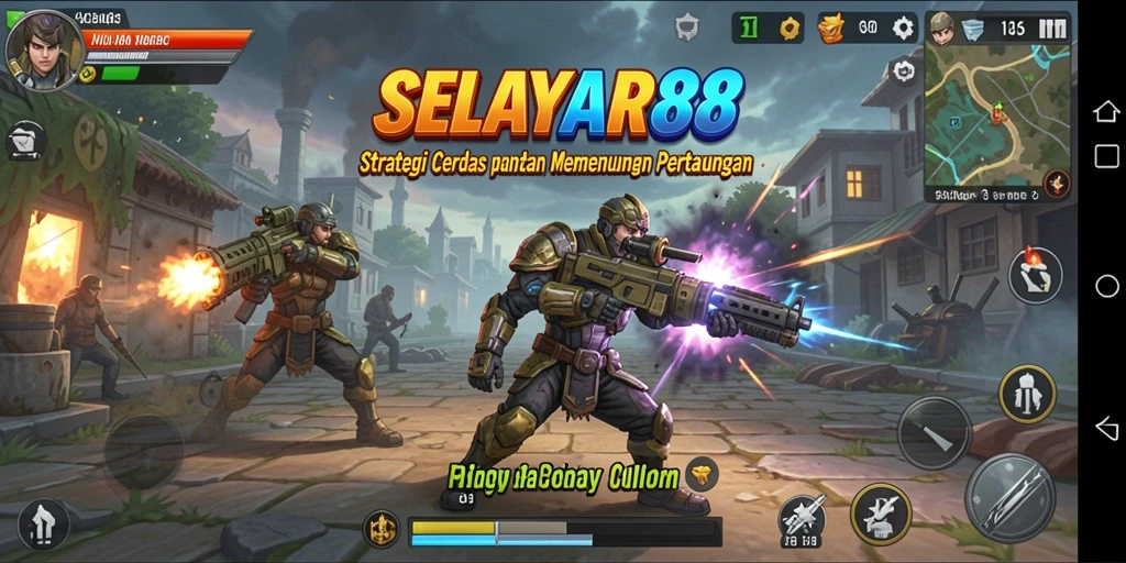 Tampilan gameplay strategis yang mendebarkan dari SELAYAR88.