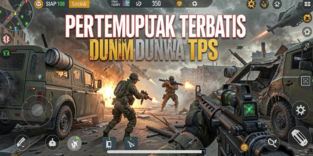 Tampilan aksi mendebarkan di SIAP108 dengan grafis tinggi.