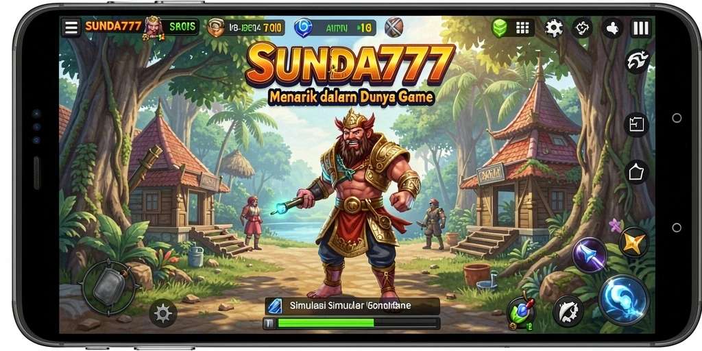 Tampilan gameplay menarik dari SUNDA777 yang memukau.