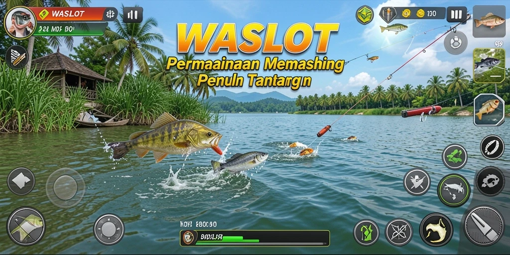 Tangkapan ikan yang mengesankan di game WASLOT.